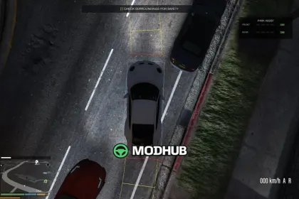 Realistic Reverse Backup Camera for GTA 5 — 4