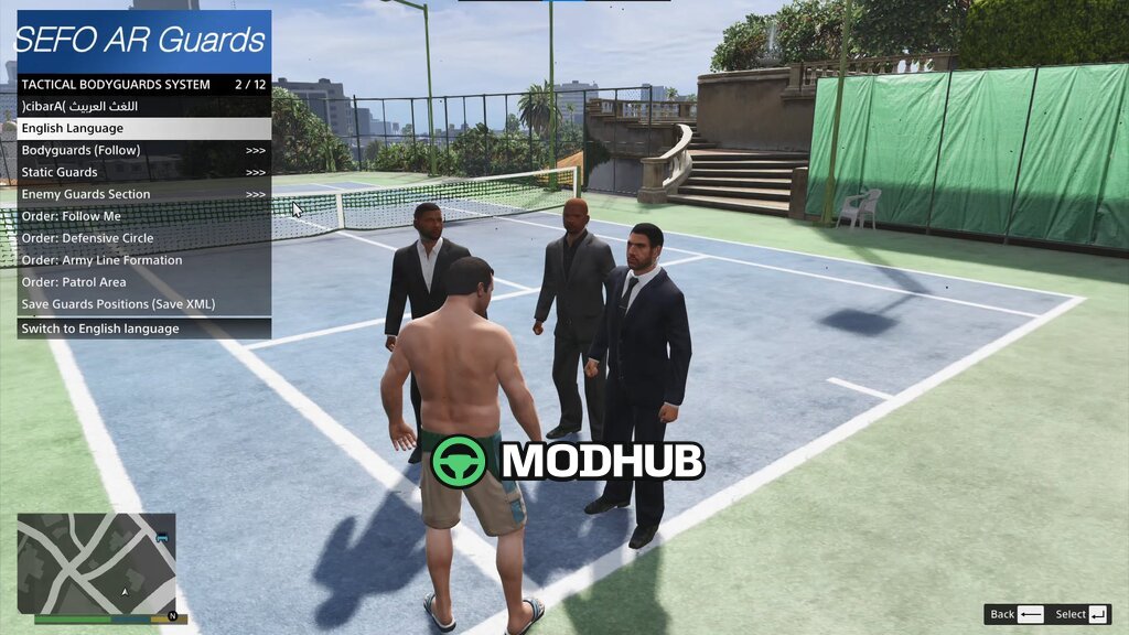SEFO AR Guards for GTA 5