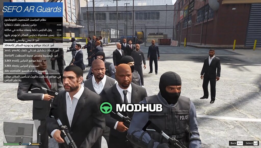 SEFO AR Guards for GTA 5