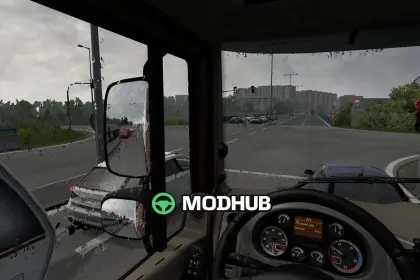 Мод Дощу Yet Another Rain v1.60 для ETS2 — 2