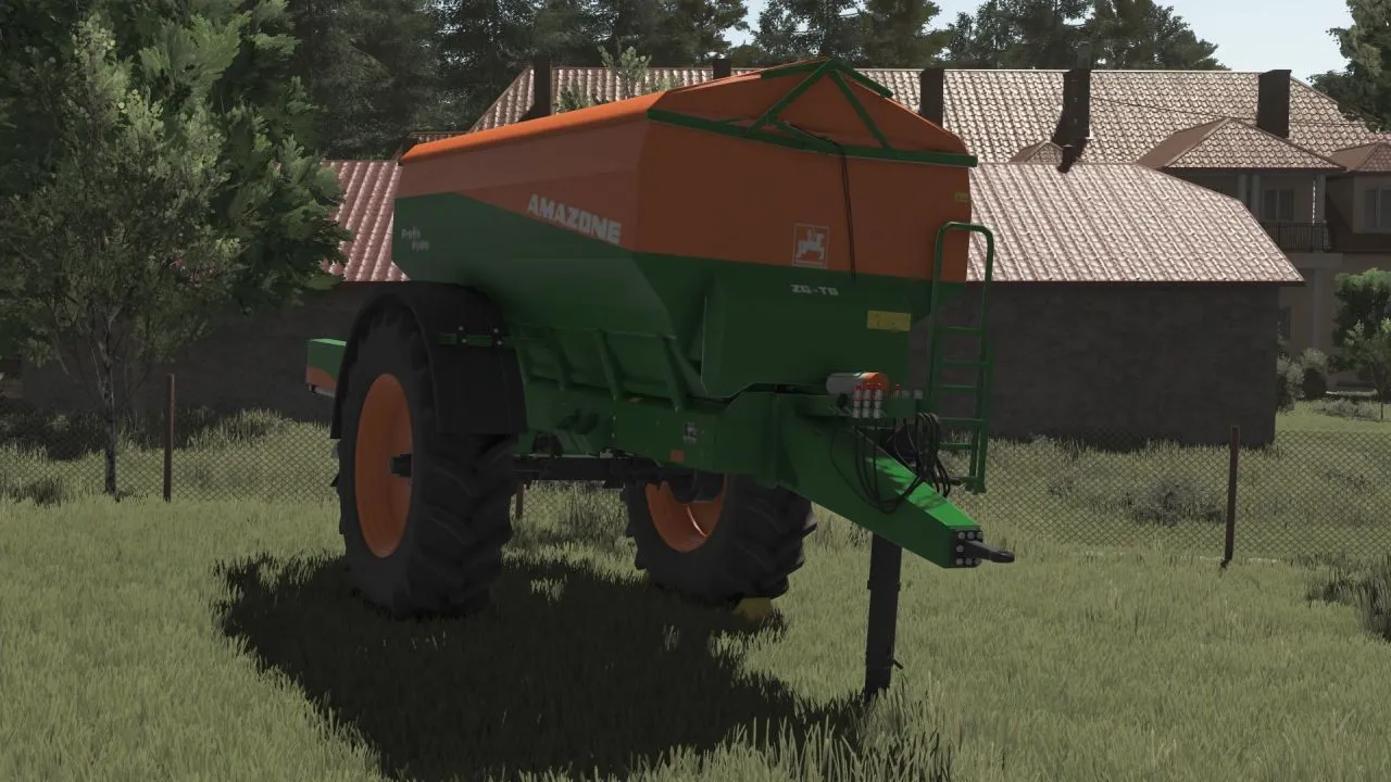 Ефективний Розкидач Добрив Amazone ZG-TS для Farming Simulator 25 — Широке Покриття 36 м