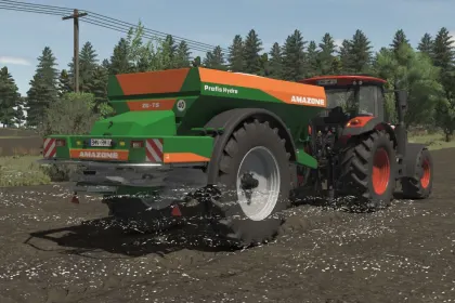 Ефективний Розкидач Добрив Amazone ZG-TS для Farming Simulator 25 — Широке Покриття 36 м — 3