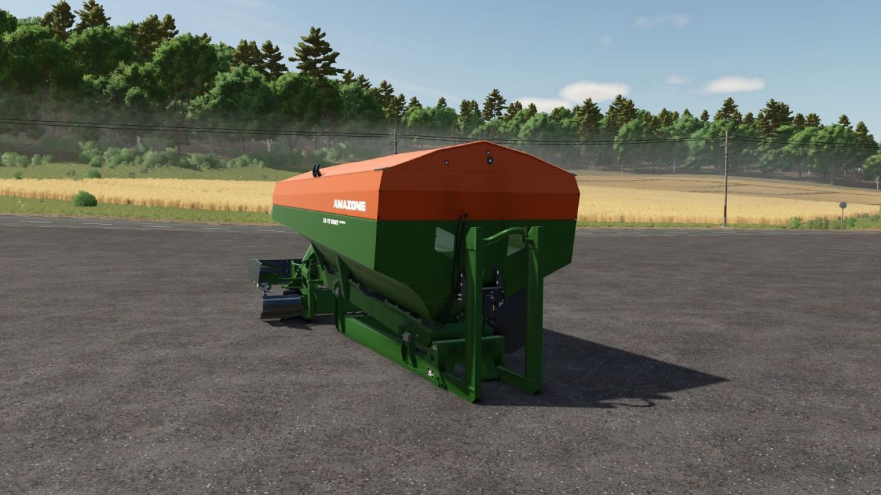 Ефективний Розкидач Добрив Amazone ZG-TS для Farming Simulator 25 — Широке Покриття 36 м