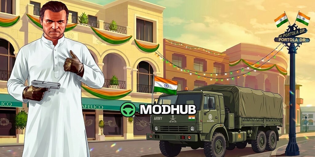India Independence Day Loading Screens for GTA 5