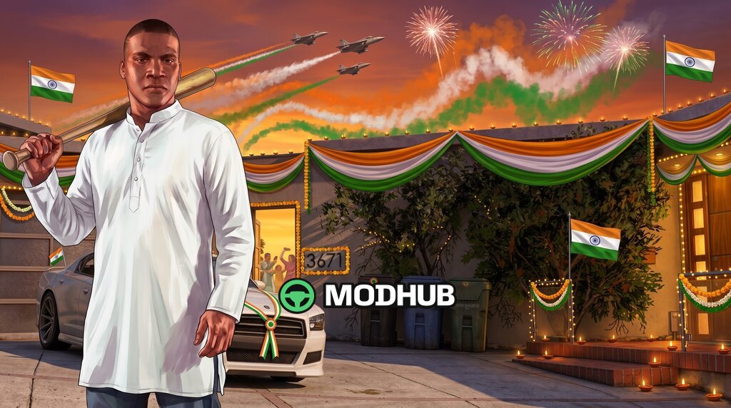 India Independence Day Loading Screens for GTA 5