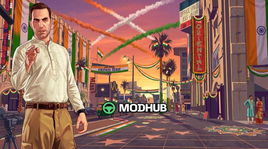 India Independence Day Loading Screens for GTA 5