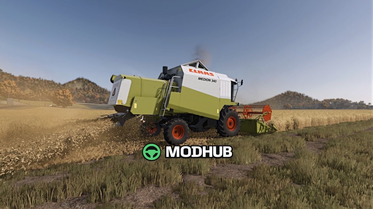 Комбайн Claas Medion 310-340 Pack для FS25