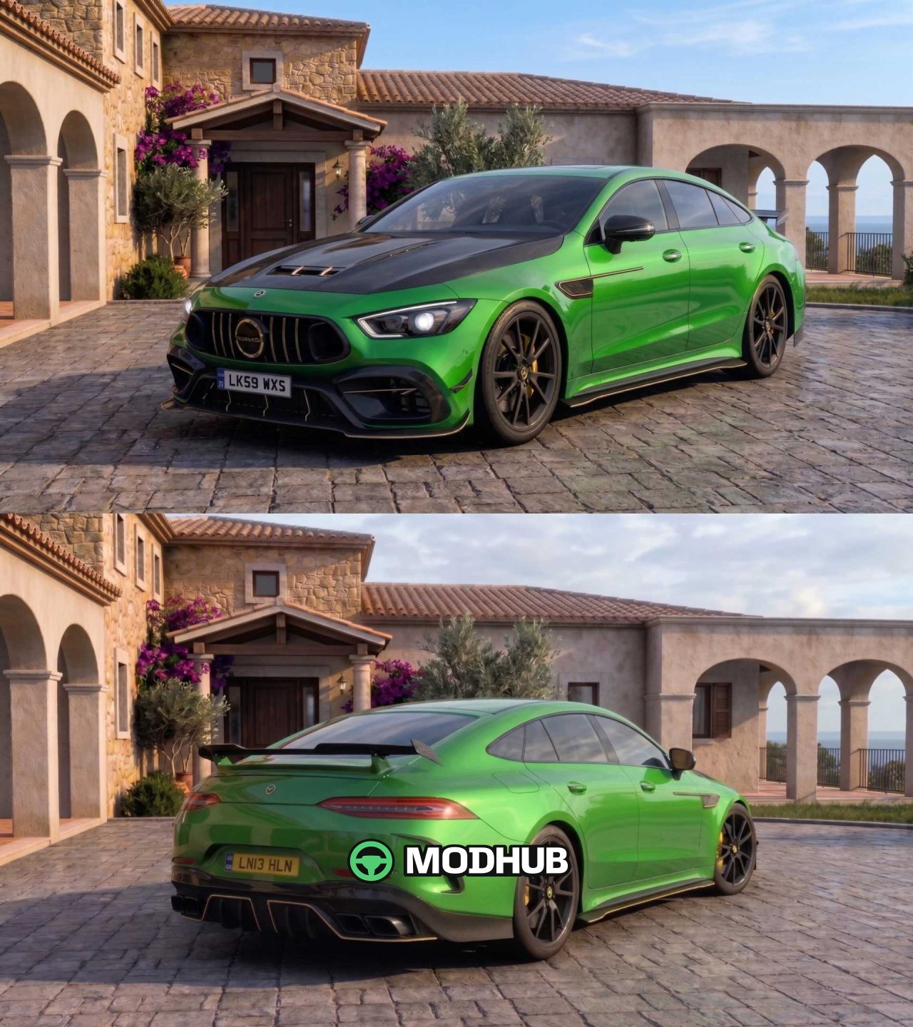Truck Mercedes-AMG GT 63 S E Mansory for ETS2