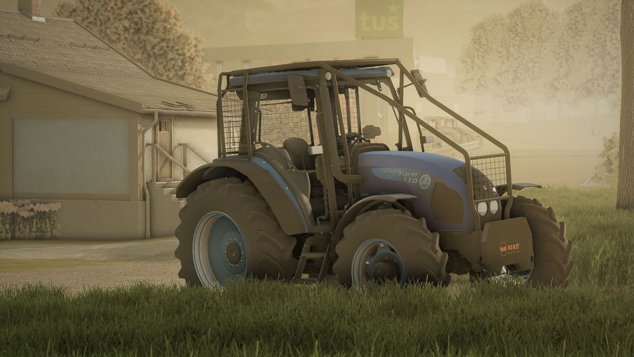 Efektywny Leśny Traktor Landini PowerFarm 110 Forest do Farming Simulator 25