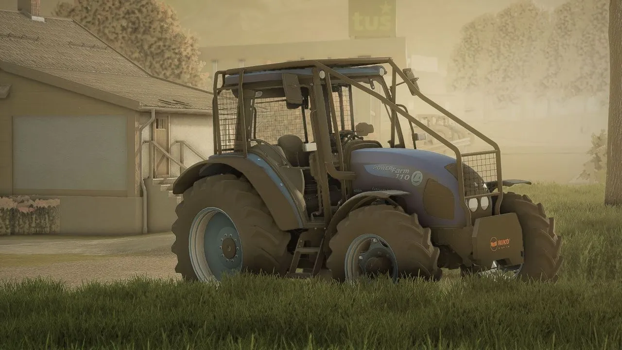 Efektywny Leśny Traktor Landini PowerFarm 110 Forest do Farming Simulator 25