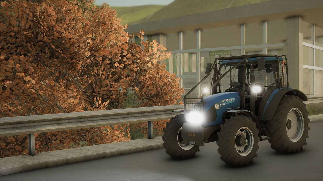 Ефективний Лісовий Трактор Landini PowerFarm 110 Forest для Farming Simulator 25 - Скріншоти