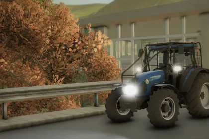 Efektywny Leśny Traktor Landini PowerFarm 110 Forest do Farming Simulator 25 — 2