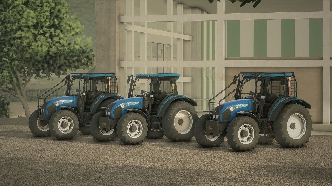 Ефективний Лісовий Трактор Landini PowerFarm 110 Forest для Farming Simulator 25 - Скріншоти