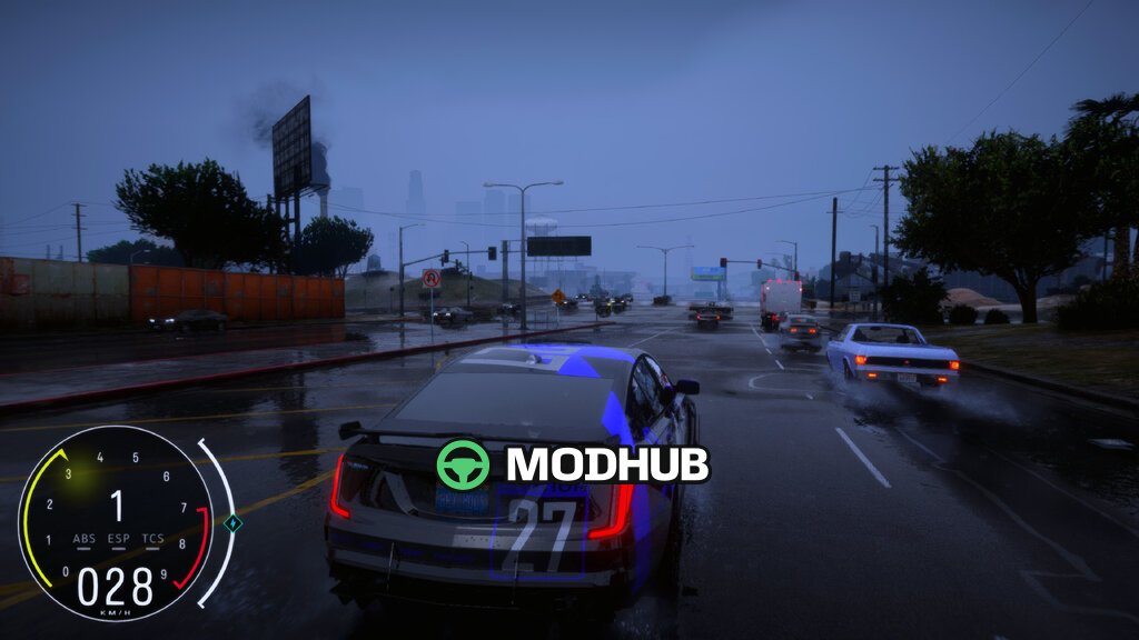 Motorfest Speedometer for GTA 5