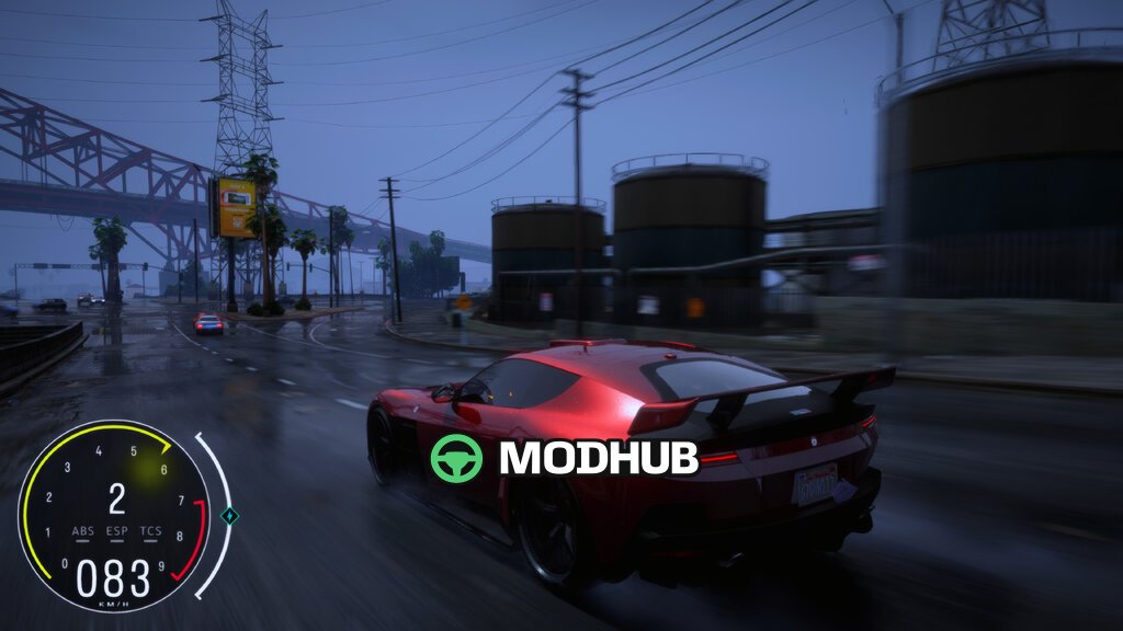 Motorfest Speedometer for GTA 5