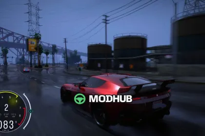 Motorfest Speedometer for GTA 5 — 4