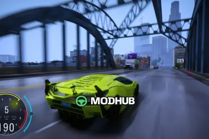 Motorfest Speedometer for GTA 5 — 5