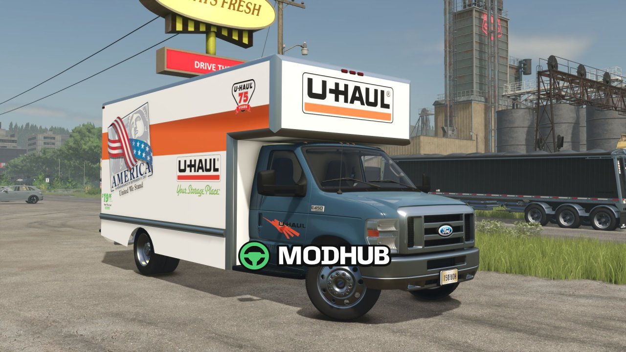 Вантажівка Ford F450 Cargo для FS25