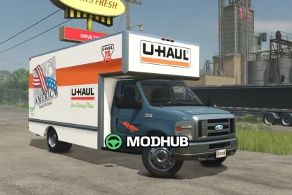 Вантажівка Ford F450 Cargo для FS25 — 4
