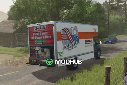 Вантажівка Ford F450 Cargo для FS25 — 5