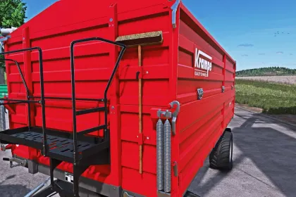 Effizienter Anhänger Krampe FLEXBODY 500 TDK18 CARRIER — Schnelles Entladen und Großes Volumen — 5