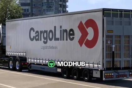 Trailer H&W Krone SD27 Jumboliner for ETS2