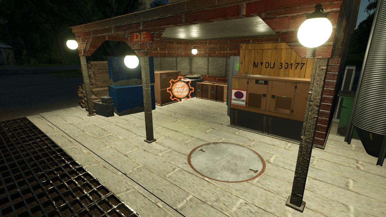 Umschlagterminal DF INDUSTRIES für Farming Simulator 25