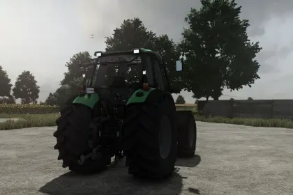 Efficient Tractor Deutz Fahr Agrotron MK3 for FS25 — 117 hp and 50 km/h — 3