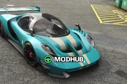 Samochód Glickenhaus SCG 004C 2019 do GTA 5 — 4