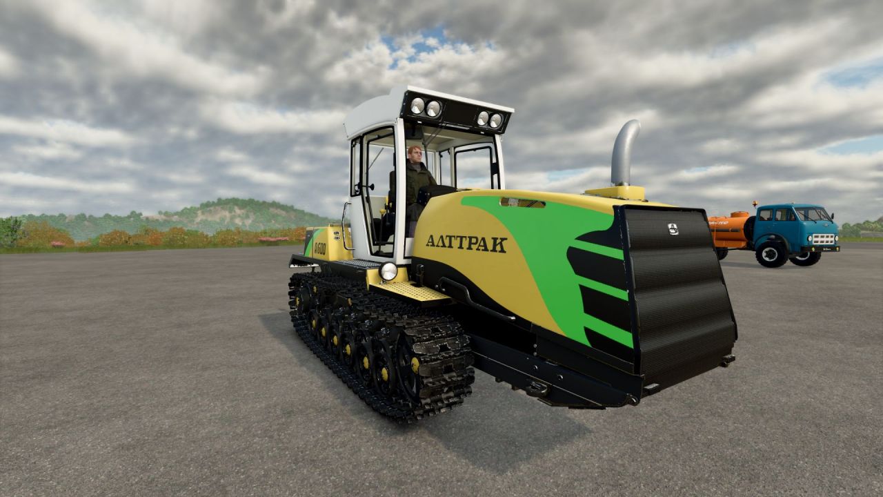 Leistungsstarker Ketten-Traktor Alttrac A-600 für schwere Arbeiten in FS25 - Screenshots