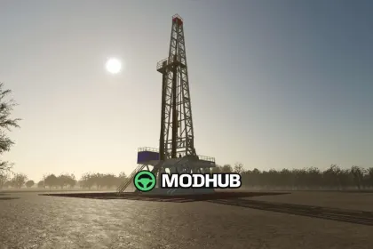 Oilfield Drilling Rig BlackGold Drill Rig for FS25 — 2