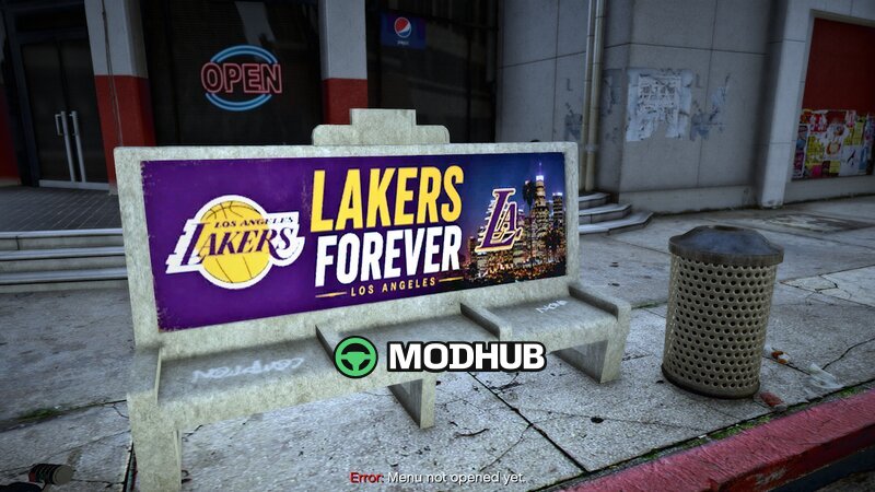 Bench and Bus Ads for GTA 5