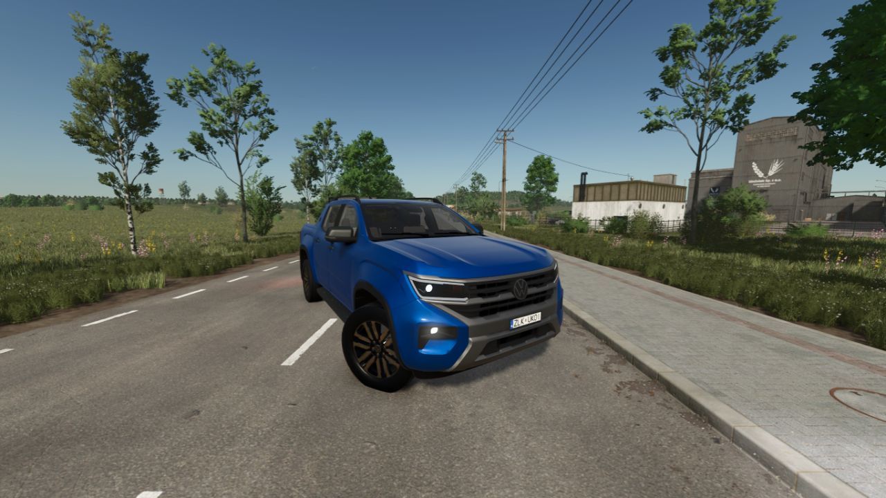 Stylowy Pickup Volkswagen Amarok Adventure — Potężny 247 KM dla Farming Simulator 25