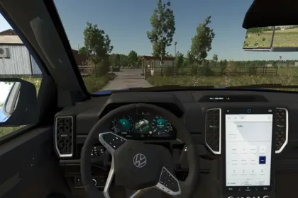 Стильний Пікап Volkswagen Amarok Adventure — Потужний 247 к.с. для Farming Simulator 25