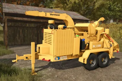 Потужний Подрібнювач Деревини Vermeer BC1500 для Farming Simulator 25 — 5