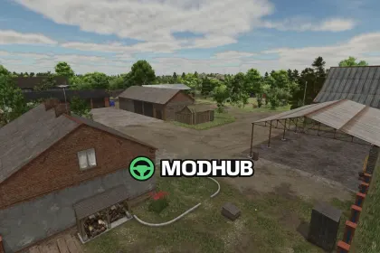 Мод на Карти Lugovoye для Фермер Симулятор 25