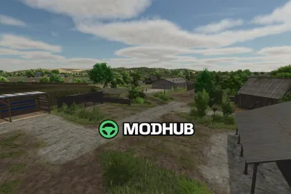 Мод на Карти Lugovoye для Фермер Симулятор 25