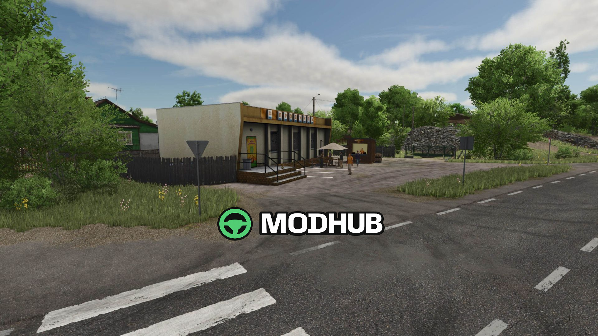 Mod na mapy Lugovoye dla Farming Simulator 25