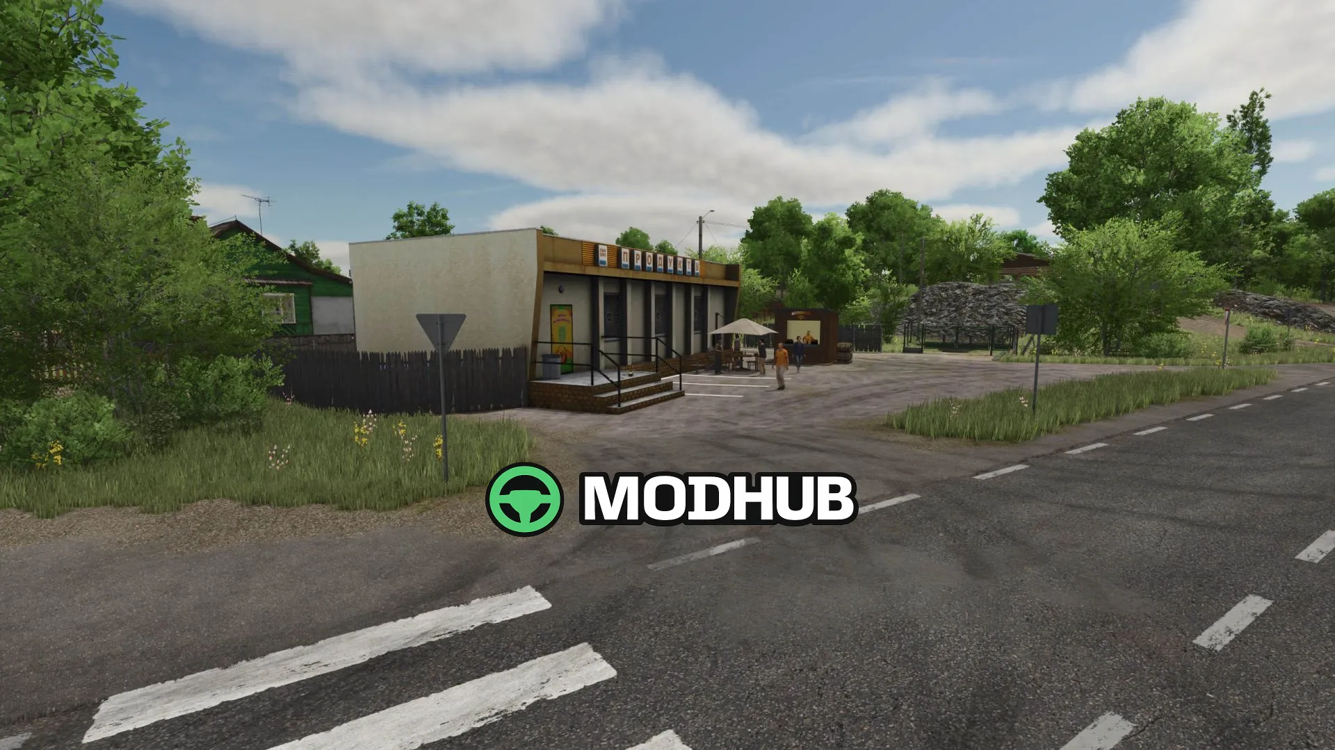 Мод на Карти Lugovoye для Фермер Симулятор 25