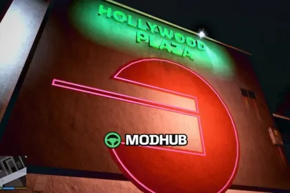 Vinewood Plaza to Hollywood Plaza Mod for GTA 5