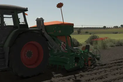 Ефективна Сівалка Amazone AD-P Super Pack 3–4 м для Точного Висіву в FS25 — 2