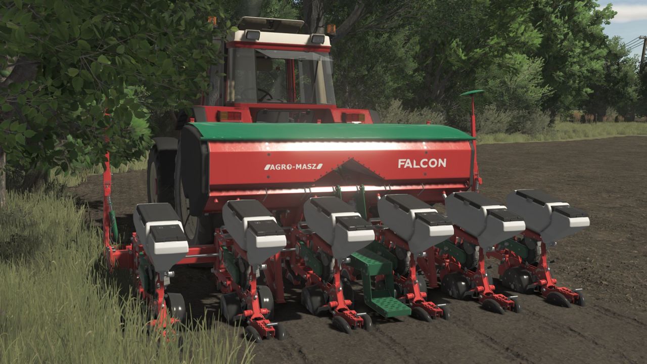 Efektywna Siewnik AGRO-MASZ Falcon 3+ 45 m do Farming Simulator 25