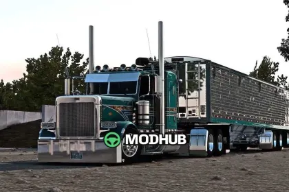 Truck Pizz 389 Peterbilt Megapack for ATS