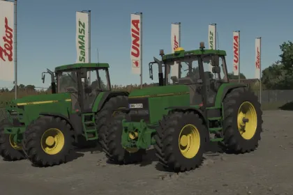 Legendärer Traktor John Deere 7xx0 Series — Leistung 130–175 PS für die tägliche Arbeit — 1