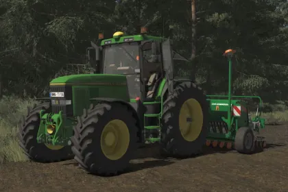 Legendärer Traktor John Deere 7xx0 Series — Leistung 130–175 PS für die tägliche Arbeit — 4