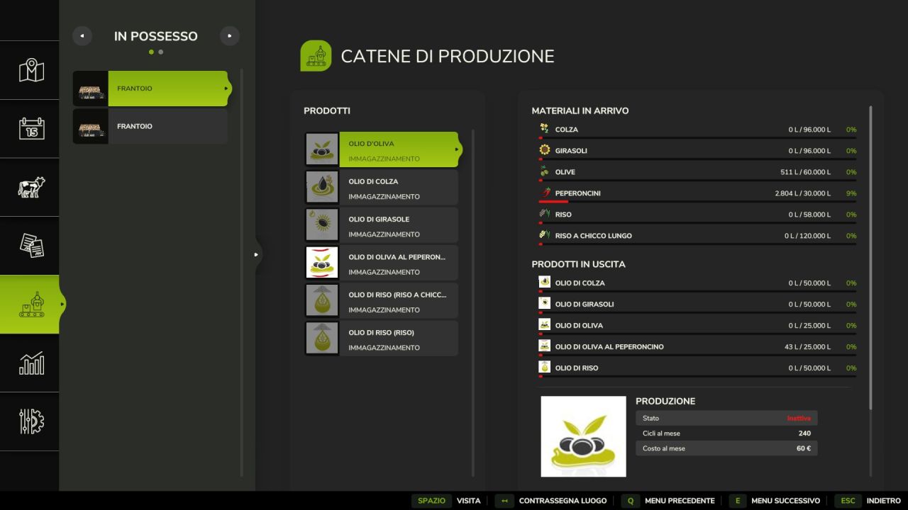 Elegante Italian Oil Mill — Italienische Ölmühle zur Ölproduktion in FS25 - Screenshots