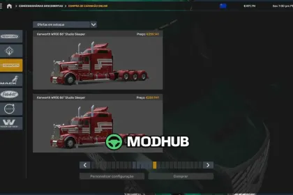 Truck CUSTOMIZED TRUCKS 03 08 2026 for ATS