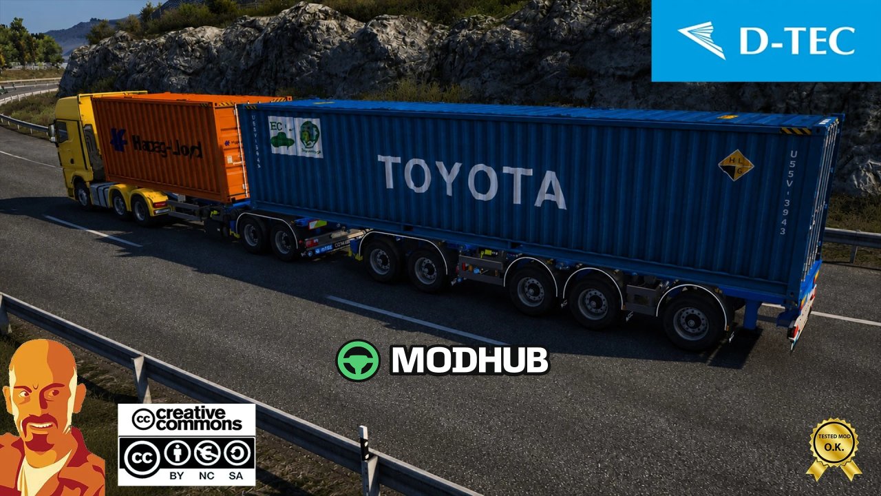 Причіп D-TEC FLEXITRAILER COLLECTION для ATS