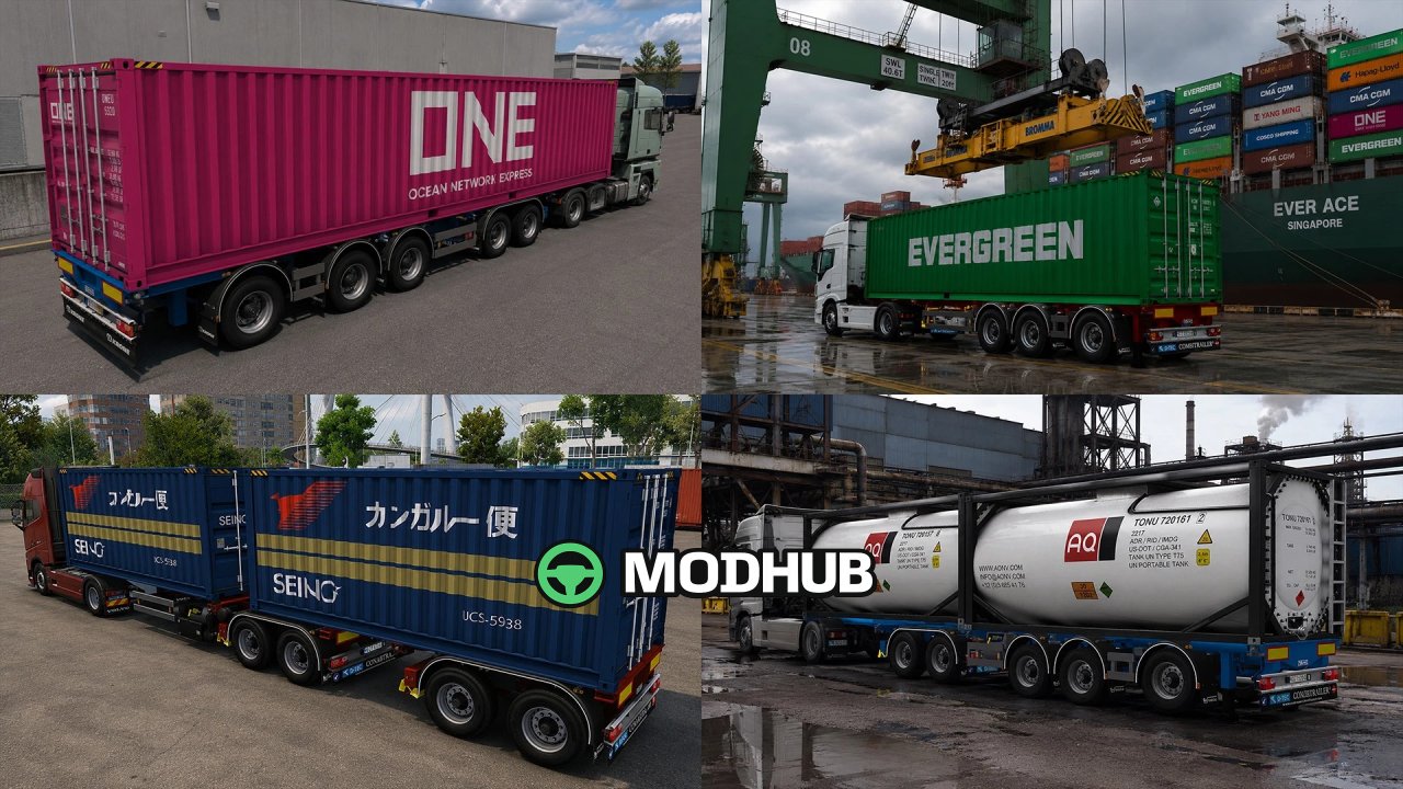 Причіп D-TEC FLEXITRAILER COLLECTION для ATS