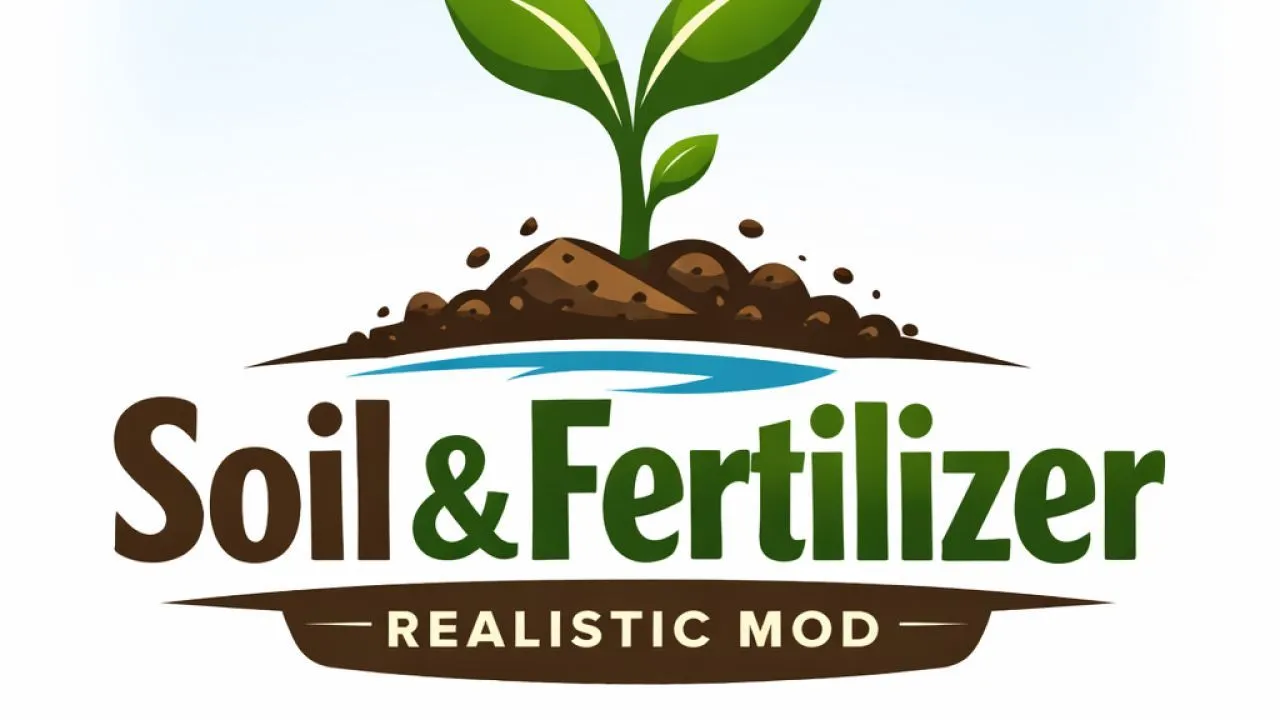 Реалістичний Realistic Soil & Fertilizer для Farming Simulator 25 — Розумний Ґрунт і Добрива